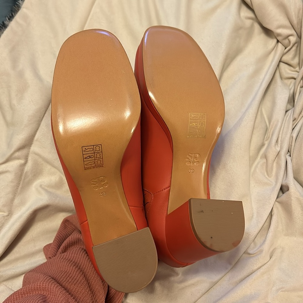 Samantha pleet rust orange legend boots 39 platform - Picture 6 of 12